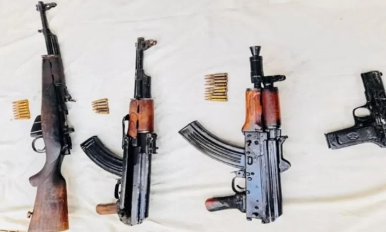 Seized huge arms from India-Pakistan border in Ferozepur