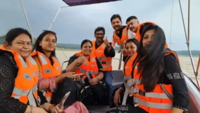 Chief Minister Hemant Soren had a fun swim at Latratu Reservoir