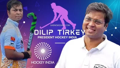 Dilip Tirkey became the president of Hockey India