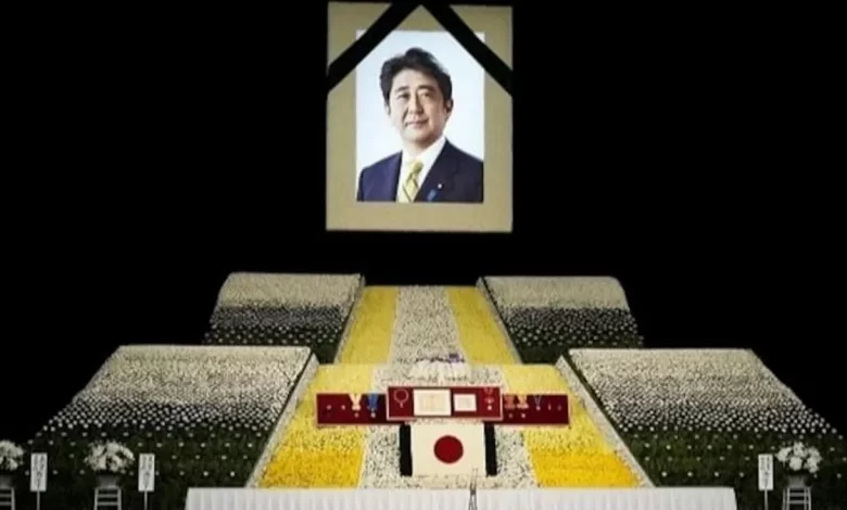 Former Japanese Prime Minister Shinzo Abe's funeral has begun