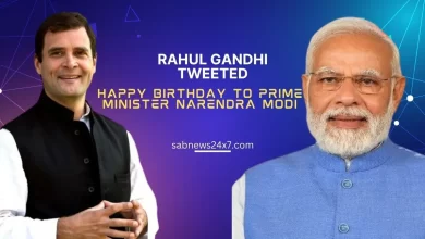 Rahul Gandhi tweeted to wish Prime Minister Modi on his birthday