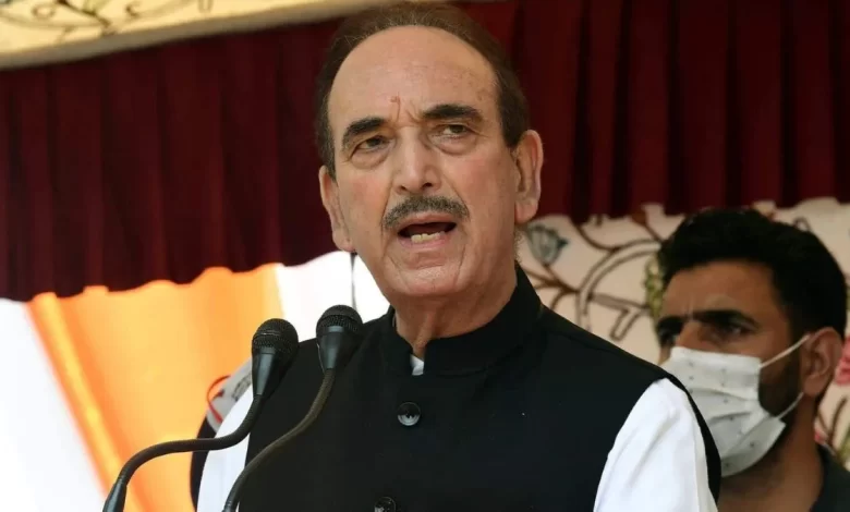 'Democratic Azad Party' formed by Ghulam Nabi Azad