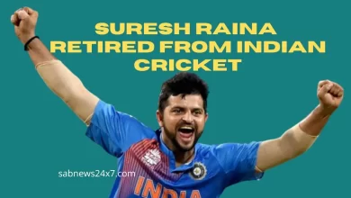 Suresh Raina retired from Indian cricket