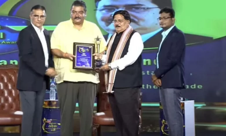 Tapan Chand Awarded Odisha Business Leadership Award