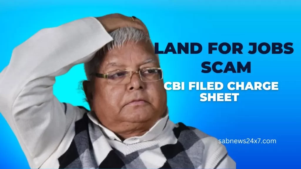 CBI filed charge sheet against 14 persons including Lalu and Rabdi