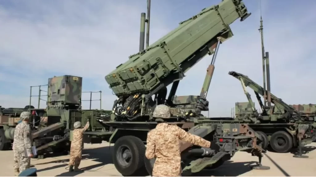 Patriot missile system