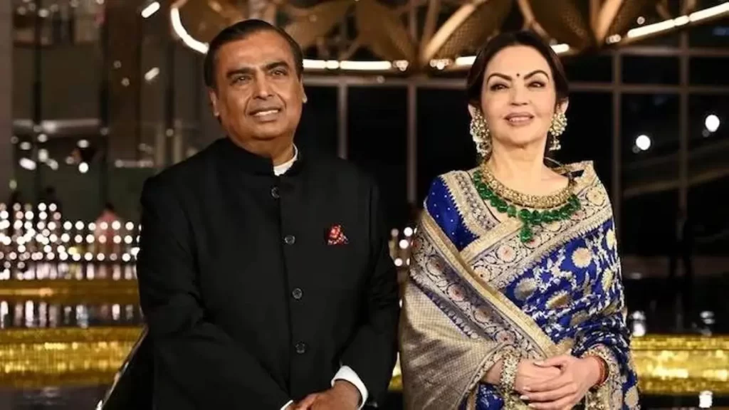 Mukesh and Nita Ambani