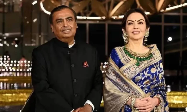 Mukesh and Nita Ambani