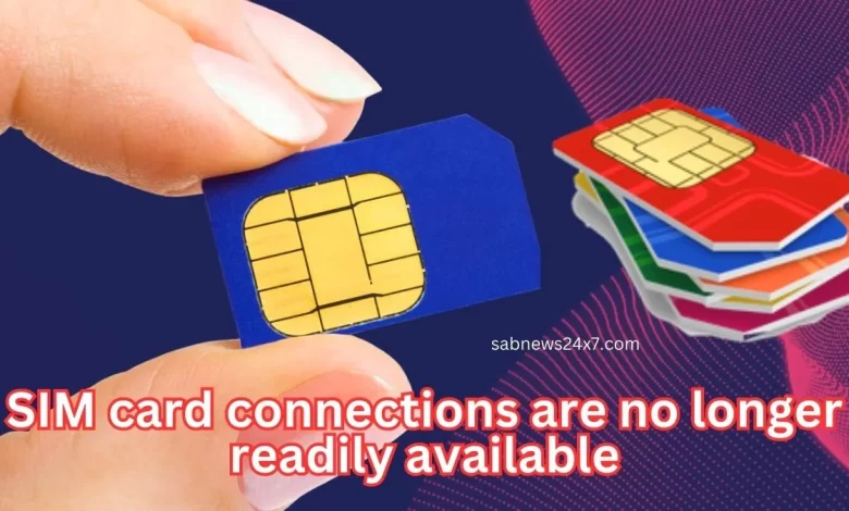 SIM card connections